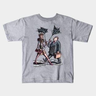 New Yorkers Cheap Umbrellas Kids T-Shirt